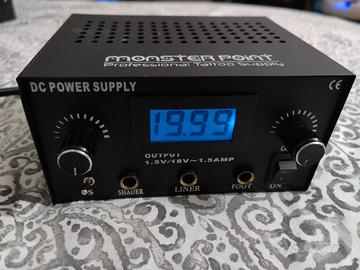 Alimentatore Monster Point Professional Tattoo 