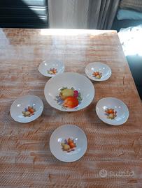 SCHUMANN ARZBERG disegni frutta set macedonia 6pz