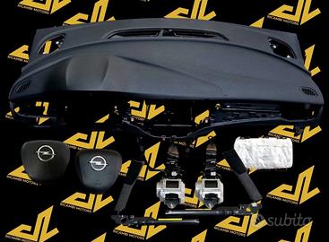 Kit airbag opel astra k 2018> cruscotto completo