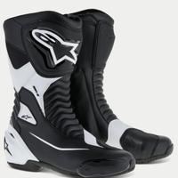 STIVALI MOTO ALPINESTARS SMX S BLACK/WHITE misura 