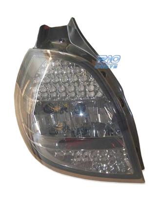 FANALI A LED RENAULT CLIO 05-09 FONDO CROMATO AFFU