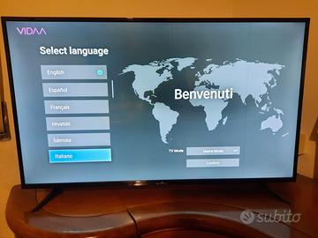 Smart Tv LED 43" Smart Tech Televisione Televisore