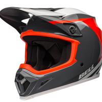 CASCO BELL MX-9 MIPS DART CHARCOAL/ARANCIO ECE06