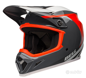 CASCO BELL MX-9 MIPS DART CHARCOAL/ARANCIO ECE06