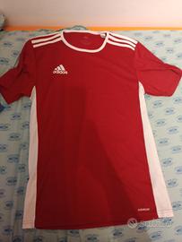 maglietta Adidas rossa