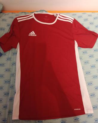 maglietta Adidas rossa