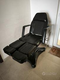 poltrona IRON per massaggi/tatuaggi/estetica 