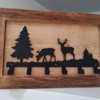 porta chiavi-porta asciugamani-porta strofinacci 