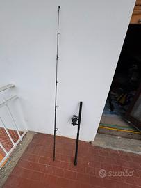Canna da pesca due pezzi