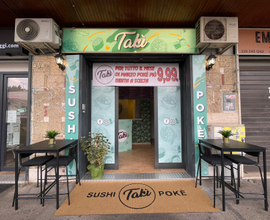Attività di sushi e poké via della pineta sacchett