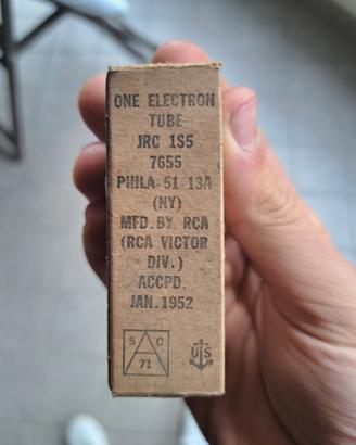 Valvola RCA JRC 1S5 originale e tante altre 