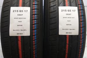 2 GOMME 215 65 17 CEAT BR1803