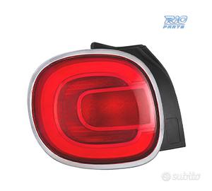 FANALE SINISTRO FIAT 500L 12- ROSSO