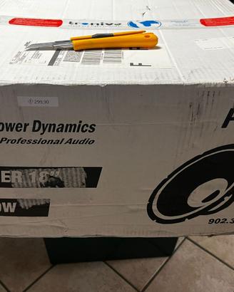 WOOFER Power Dynamics PD18C - NUOVO!!