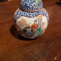 Vaso cinese Ginger Jar - dipinta a mano Quianlong