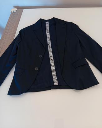 giacca elegante blu Bikkembergs 8 anni