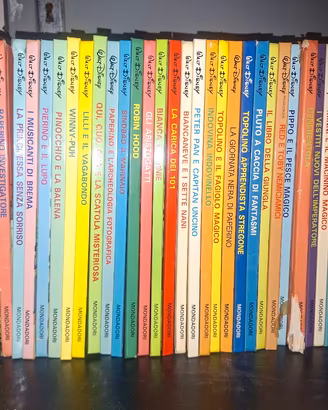 collezione completa favole della WALT DISNEY