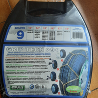 Catene da neve Grip Tech gruppo 9 nuove
