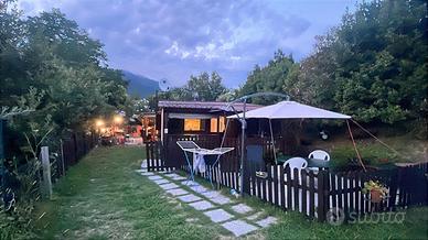 Casetta in campeggio