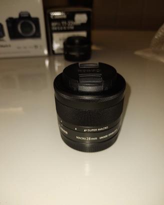 Obiettivo Canon EF M 28 mm Macro