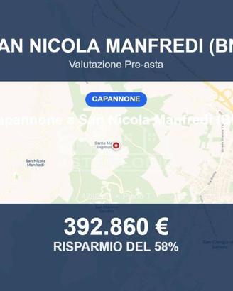 Immobile in asta di 4280 m² a San Nicola Manfredi