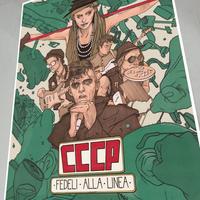 CCCP fedeli alla linea poster