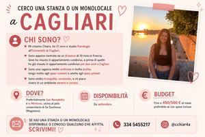 Camera/monolocale cagliari