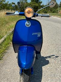 Lambretta j50 DeLuxe blu (con motore j125 3 M)-ASI