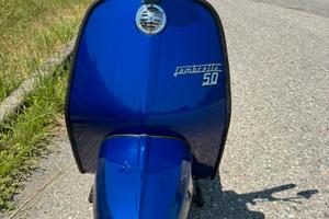 Lambretta j50 DeLuxe blu (con motore j125 3 M)-ASI