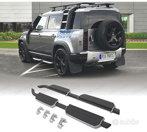 PEDANE LATERALI SOTTOPORTA LAND ROVER DEFENDER 110