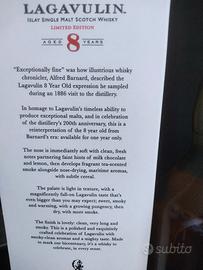 whisky edizione limitata 200 anni Lagavulin