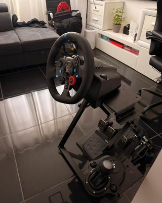 Postazione Sim Racing Logitech G29 completa