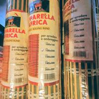 Sei Tende in Bamboo ancora imballate