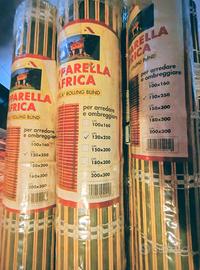 Sei Tende in Bamboo ancora imballate