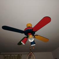 Ventilatore a soffitto con 3luci