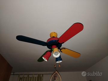 Ventilatore a soffitto con 3luci