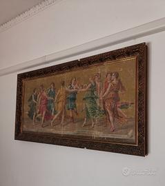 arazzo in quadro Baldassarre peruzzi e le muse 