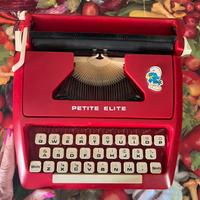 Macchina da scrivere petite elite