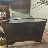 vecchio letto in ferro  una piazza