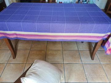 tovaglia x6 stile rustico/moderno colore viola 