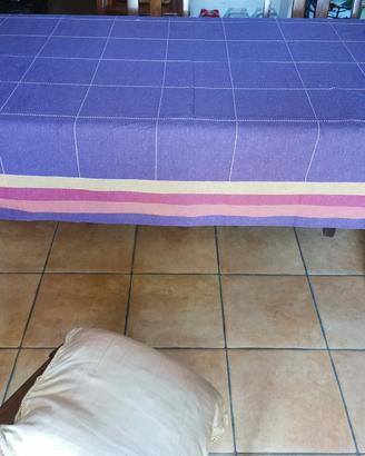 tovaglia x6 stile rustico/moderno colore viola 