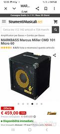 ampli markbass "  praticamente nuovo"