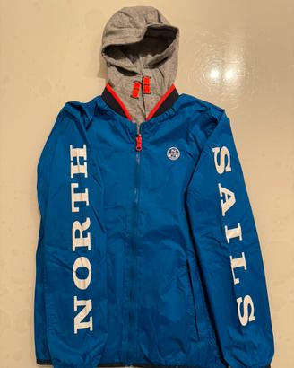 Giacca a vento reversibile North Sails 10anni