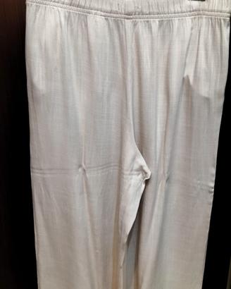 Pantaloni palazzo donna taglia L nuovi – vita elas