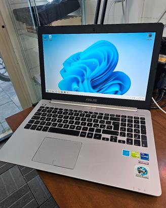 NOTEBOOK ASUS S551LN i7 GFORCE 840m 256SSD 4GB RAM
