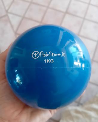 Palline peso pilates, fitness 10 pezzi