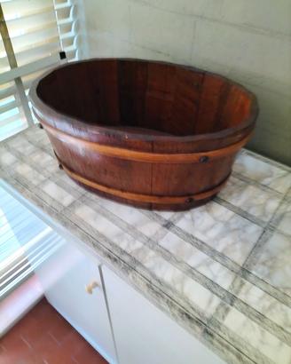 tinozza in legno 