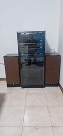 impianto hi-fi technics più casse jbl 