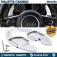 PALETTE Cambio Volante per AUDI Leve Paddle Silver