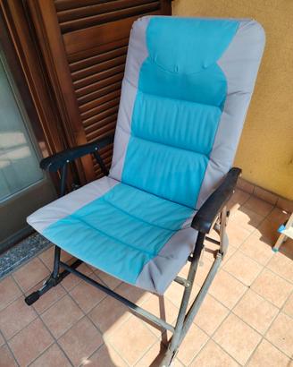 Sedia a dondolo per esterno